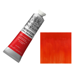 رنگ روغن وینزور اند نیوتن مدل cadmium scarlet hue شماره 107