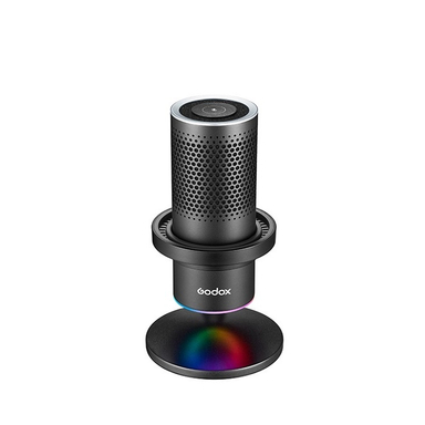 میکروفون رومیزی گودکس مدل Godox EM68 RGB Cardioid Condenser USB Microphone