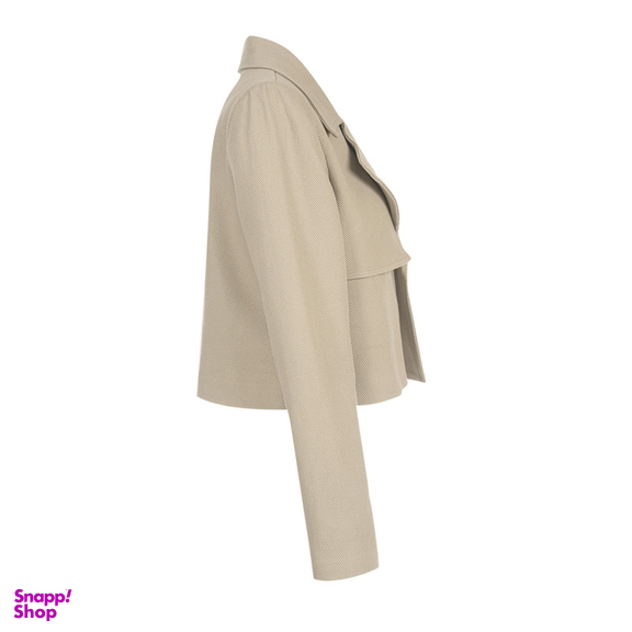 کت زنانه سرژه مدل 212271 رنگ کرم