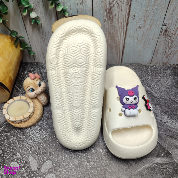 دمپایی بچگانه پایون مدل کورومی کد 113745 رنگ سفید