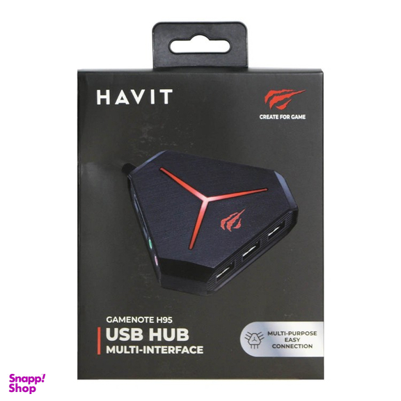 USB هاب 10 پورت هویت کد H95