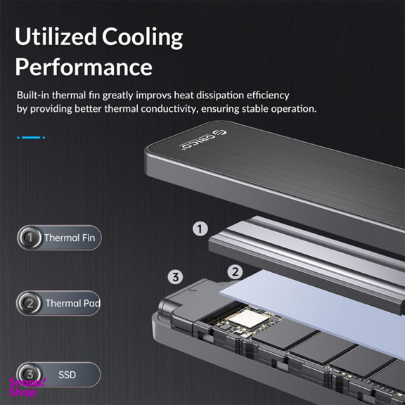 باکس M.2 SSD اوریکو مدل HM2-G2