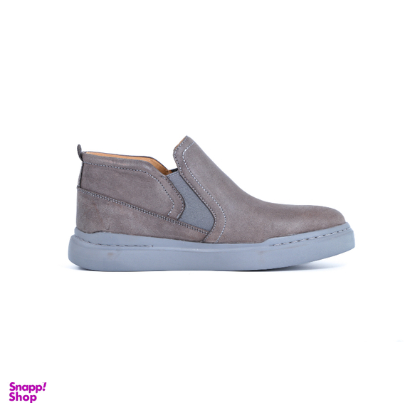 نیم بوت مردانه کد 114 رنگ طوسی