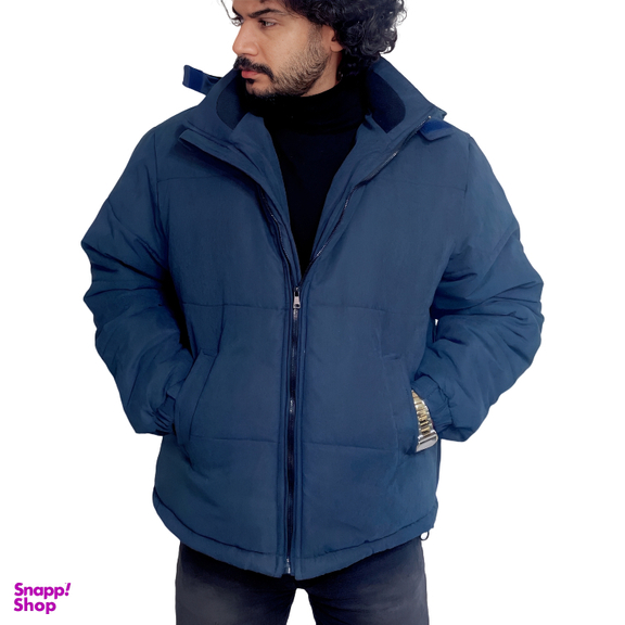 کاپشن مردانه مدل ضد آب کد 131 رنگ سرمه ای