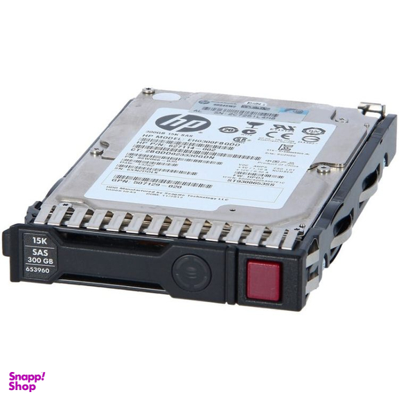 ذخیره ساز تحت شبکه سرور اچ پی مدل SAS 6G 15K SFF 300GB پارت نامبر 627117-B21
