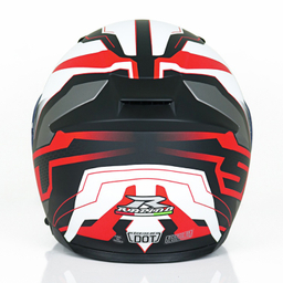 کلاه کاسکت راپیدو مدل 950 طرح SRT RED به همراه کاور