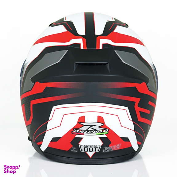 کلاه کاسکت راپیدو مدل 950 طرح SRT RED به همراه کاور