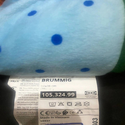 عروسک بالشتی ایکیا مدل brummig کد 105.324.99 سایز 40 سانتی متر
