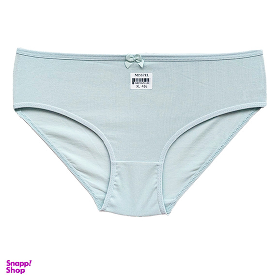 شورت زنانه میسپل کد lb-1059-01 رنگ آبی روشن