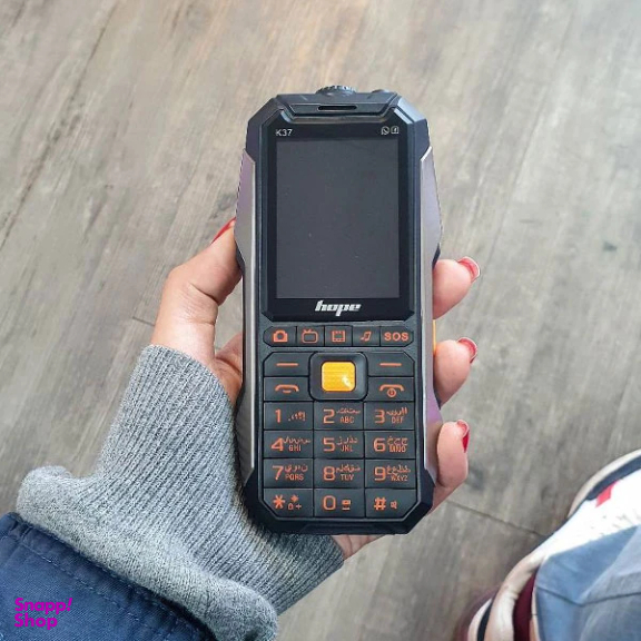 گوشی ارتشی هوپ مدل Hope K37 سه سیم کارت 32 مگابایت دارای پاور بانک