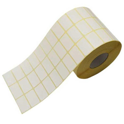 لیبل برچسب کاغذی مدل سه ردیف سایز 34×21 بسته 6000 عددی