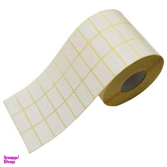 لیبل برچسب کاغذی مدل سه ردیف سایز 34×21 بسته 6000 عددی
