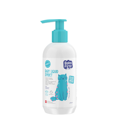 پن کرمی کودک بیبی فرست مدل سولفات فری حجم 250 میلی لیتر