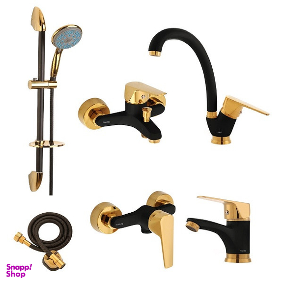 ست شیرآلات فاخته مدل مارگارت MT مجموعه 6 عددی