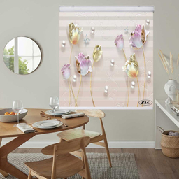 پرده زبرا زیو کد 3D1346 سایز 150x200 سانتی متر