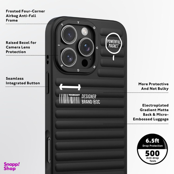 کاور یانگ کیت مدل True Color Luggage مناسب برای گوشی موبایل اپل iphone 16pro