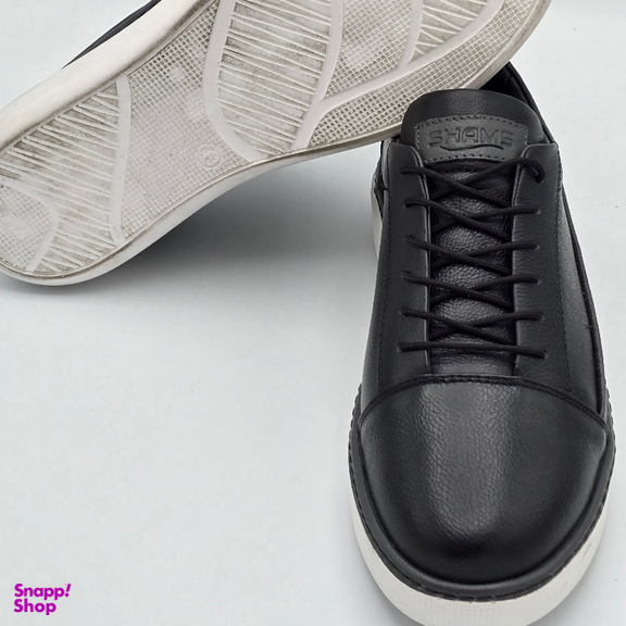 کفش راحتی مردانه شمس کد 08654 رنگ مشکی