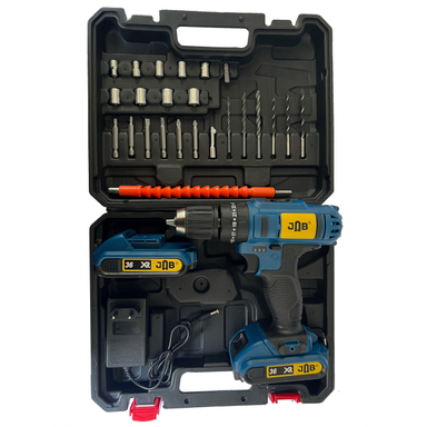 پیچ گوشتی شارژی جاب مدل JBS-3650 NEW مجموعه 45 عددی