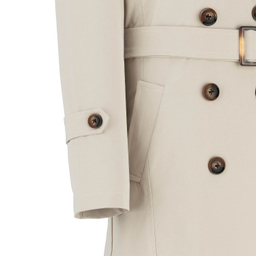 بارانی زنانه السانا مدل تابنده کد 231779 رنگ بژ