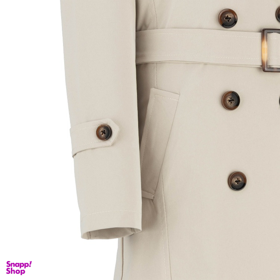 بارانی زنانه السانا مدل تابنده کد 231779 رنگ بژ