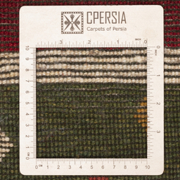 گبه دستباف سی پرشیا کد 122408 سایز 90x59 سانتی‌ متر