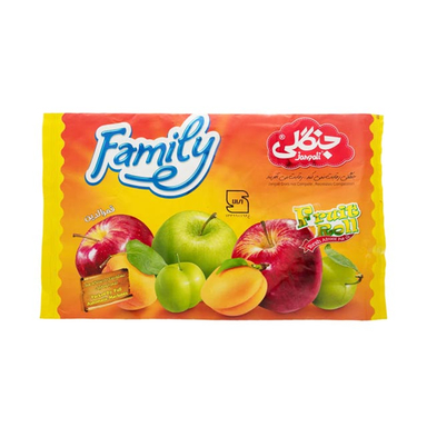 لواشک جنگلی مدل میوه ای فامیلی وزن 120 گرم