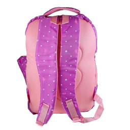 کوله پشتی دخترانه طرح خالخالی مدل kh01