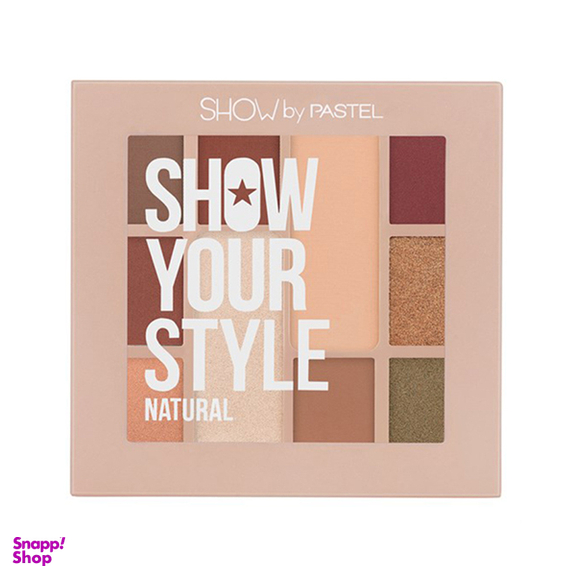 پالت سایه چشم پاستل مدل Natural