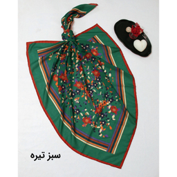 روسری زنانه آنالیا مدل نخی خنک تابستانی طرح گل ریز کد ana-5026