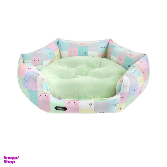 جای خواب سگ و گربه نیناپت مدل شش ضلعی گربه