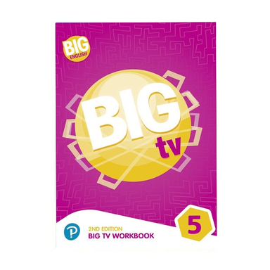 کتاب Big English Big TV 5 Workbook 2nd Edition اثر جمعی از نویسندگان انتشارات پیرسون