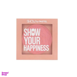 رژگونه پاستل مدل Happiness شماره 201 وزن 4 گرم