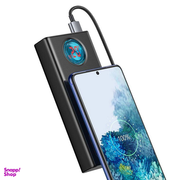 شارژر همراه باسیوس مدل AMBLIGHT ظرفیت 30000 میلی آمپر ساعت