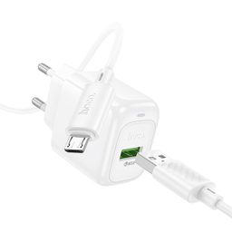 شارژر دیواری هوکو مدل CS52A USB به همراه کابل MicroUSB