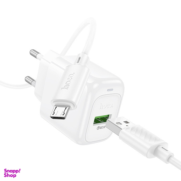 شارژر دیواری هوکو مدل CS52A USB به همراه کابل MicroUSB