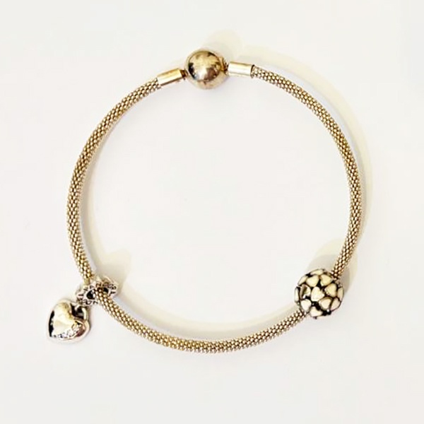 دستبند نقره زنانه گیرا کد pandora-G618