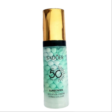 پرایمر ضد آفتاب سادور مدل مخملی SPF 50 وزن 40 گرم