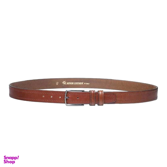 کمربند مردانه نوین چرم مدل هشت ترک کد BT0557 K3.5