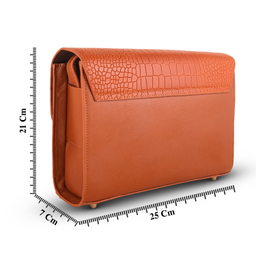 کیف رودوشی زنانه چرم یلسان مدل نلین کد 121-PRM