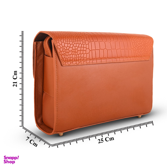 کیف رودوشی زنانه چرم یلسان مدل نلین کد 121-PRM