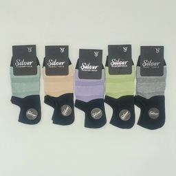 جوراب زنانه سیلور کد 554 بسته 5 عددی