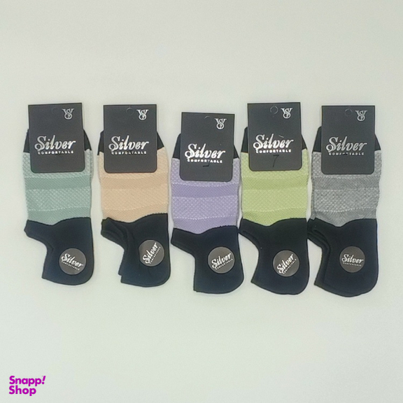 جوراب زنانه سیلور کد 554 بسته 5 عددی