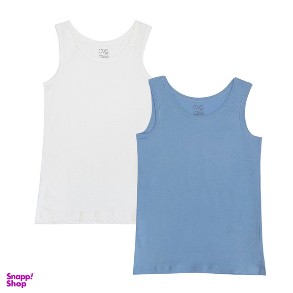 زیرپوش رکابی پسرانه او وی اس کد 6140 بسته 2 عددی