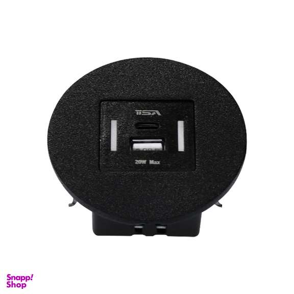 پریز شارژر USB تیسا کد 026