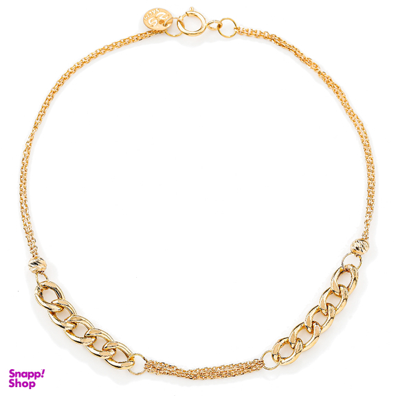 دستبند طلا 18 عیار زنانه میلی گالری مدل سالیا گلد کد MT1113