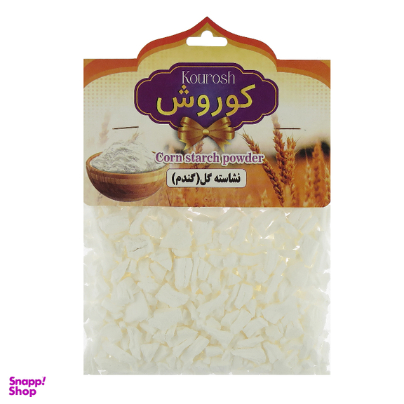 نشاسته گل گندم کوروش وزن 100 گرم