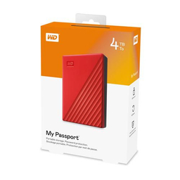 هارد اکسترنال وسترن دیجیتال مدل My Passport ظرفیت 4 ترابایت