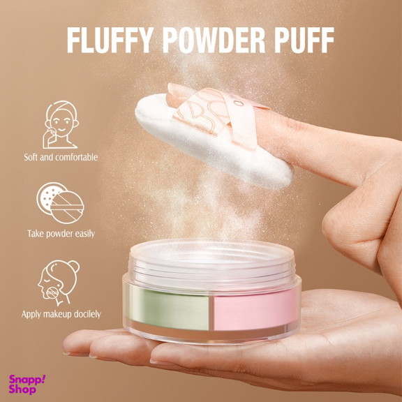 پودر فیکس سه رنگ او تو او شماره 01 clear sky