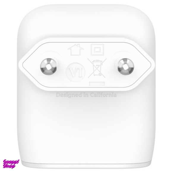 شارژر دیواری بلکین مدل WCA003vf04WH به همراه کابل Type-C به Lightning