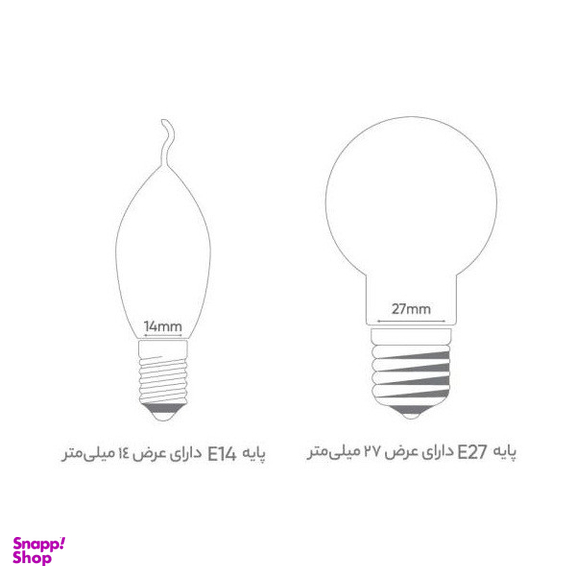 لامپ فوق کم مصرف 15 وات پارس شهاب مدل ka015 پایه E27 بسته 2 عددی